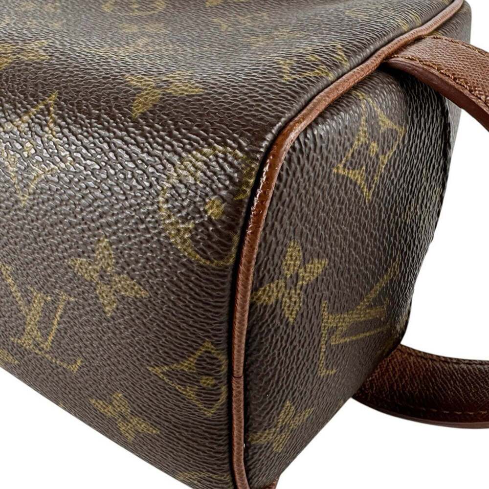 LOUIS VUITTON Authentic Brown Monogram Canvas Pouch - Picture 9 of 13